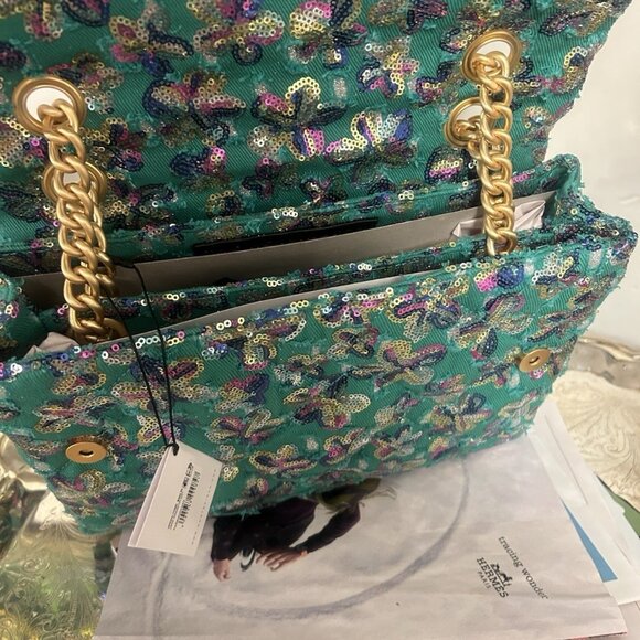 Kurt Geiger Women's Handbags Sparkling Crossbody Bag with Chain Strap - Picture 5 of 7